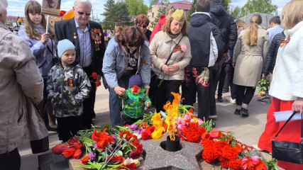 митинг, посвященный 80-летию Великой Победы - фото - 4