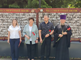 в Починке почтили память павших в годы Великой Отечественной войны - фото - 8